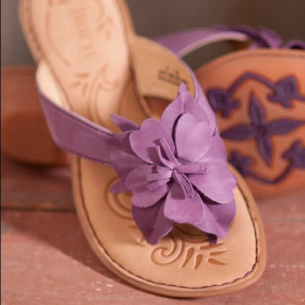 Born Chacha Purple Sandals 💜